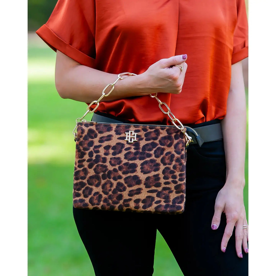 Ariana Crossbody Spotted Saddle
