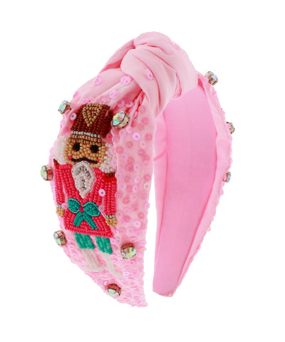 Christmas Nutcracker Headband (pink)