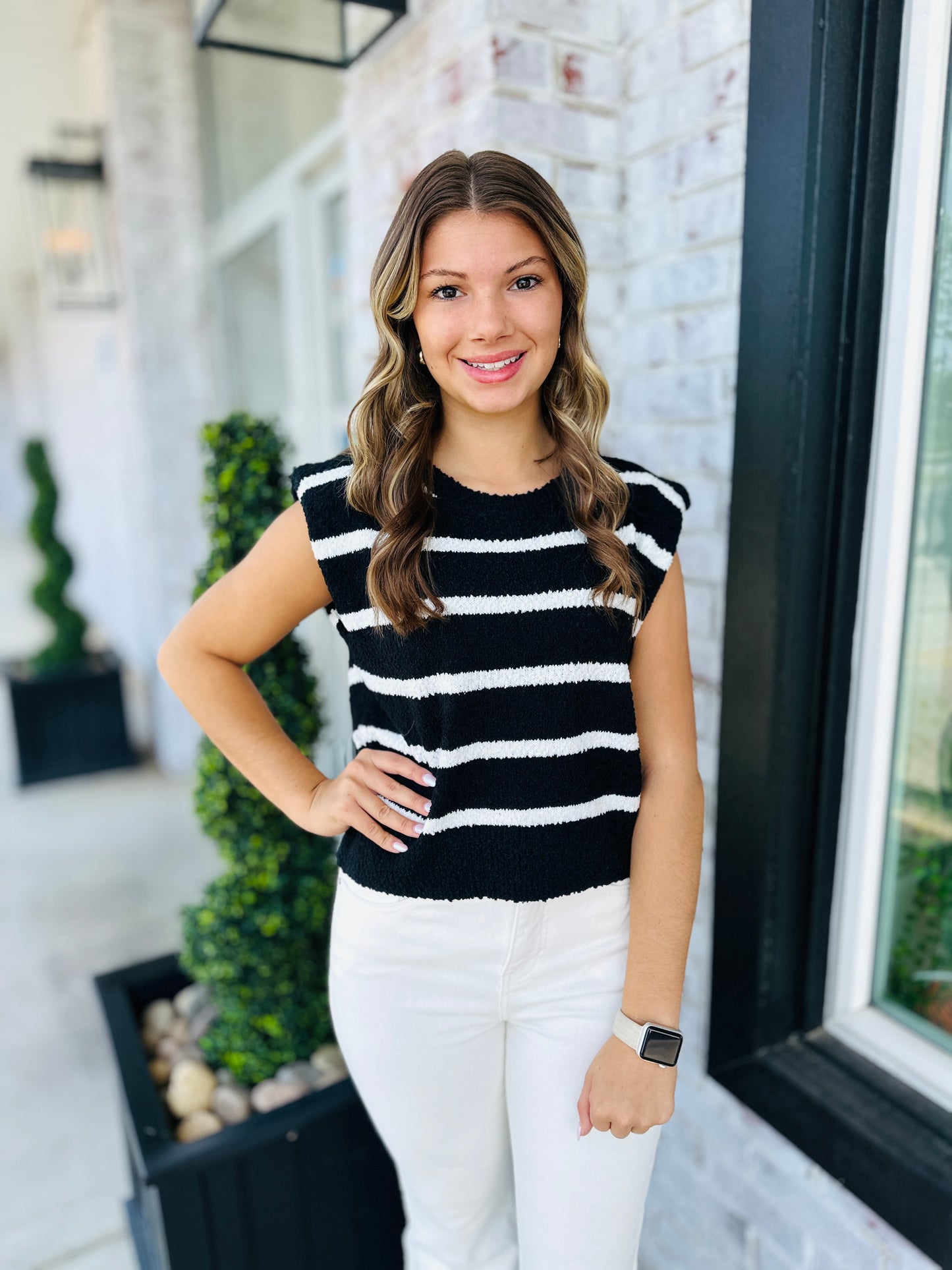 Strut In Stripes Top