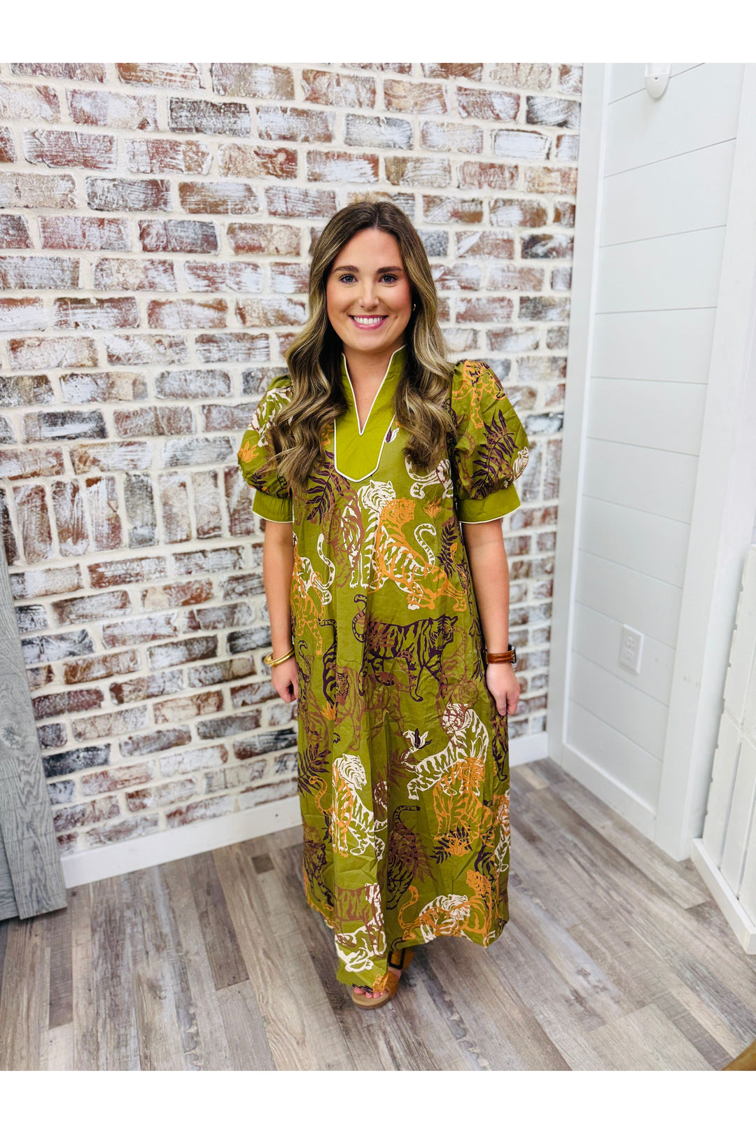 Fierce For Fall Midi Dress