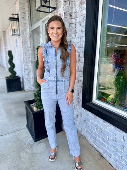 Darling Denim Jumpsuit