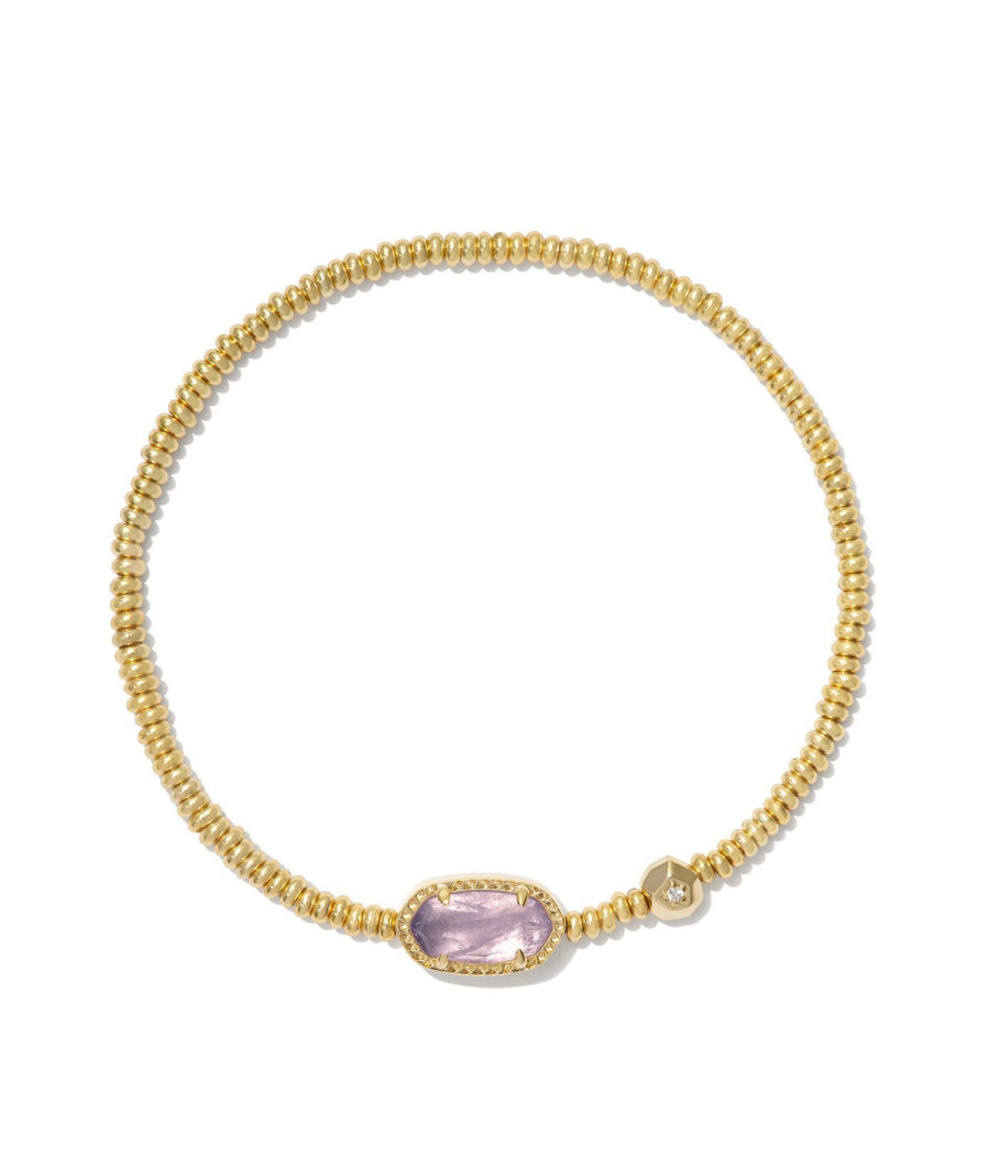 Kendra Scott| GRAYSON STRETCH BRACELET GOLD AMETHYST