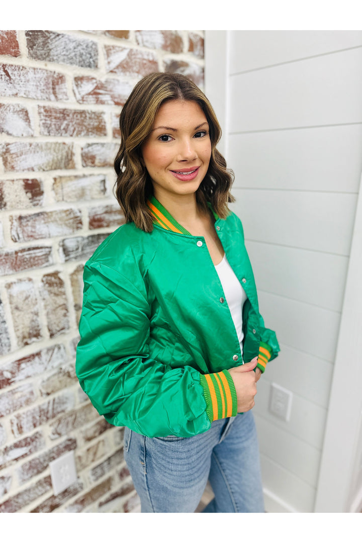 Varsity Green Jacket