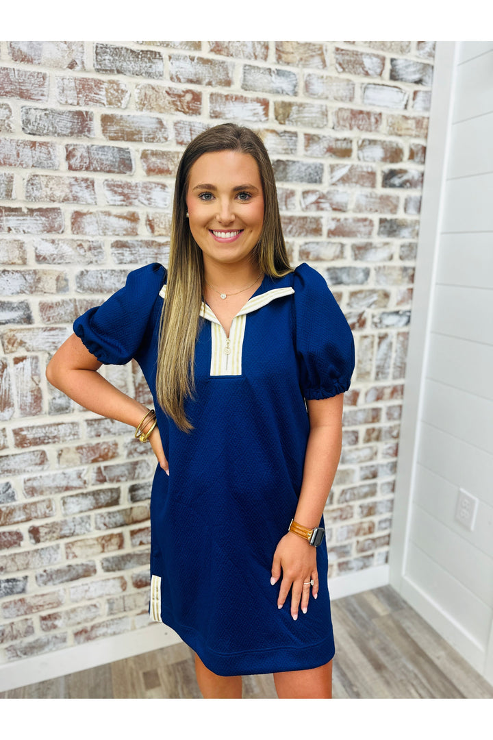 Mary Square | Andie Dress - Navy