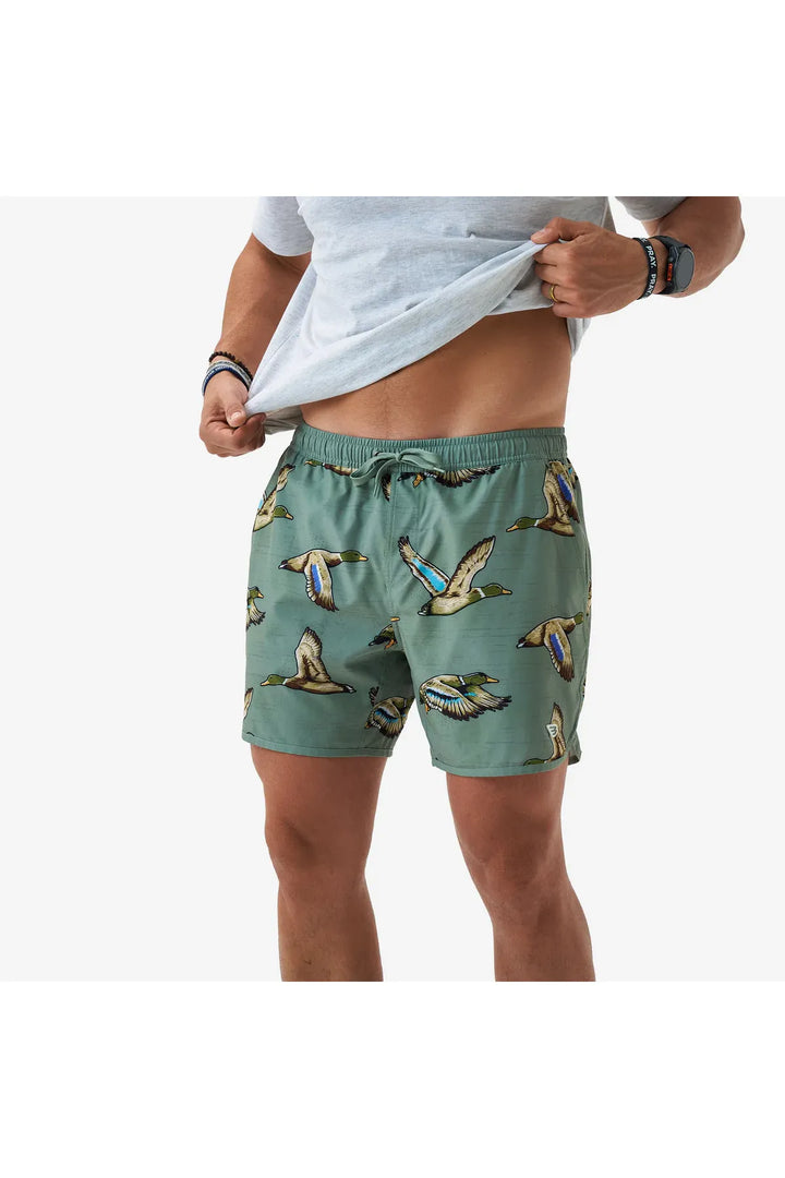Burlebo Swim Trunk - Jumbo Mallards - Green