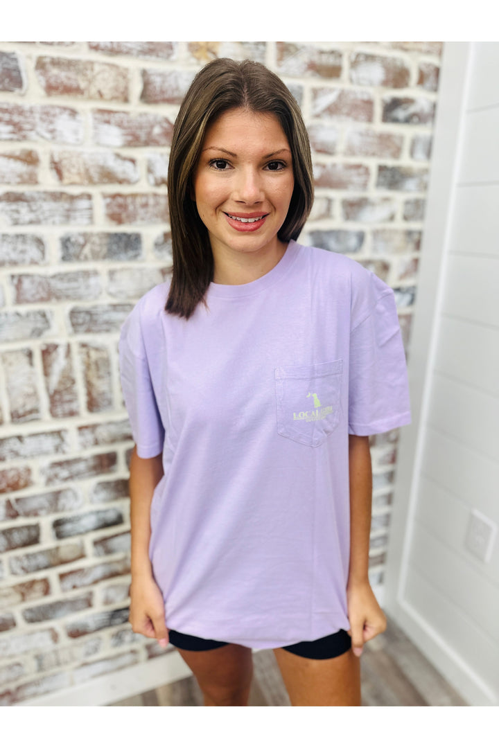 Local Girl | Original T-shirt in Orchid
