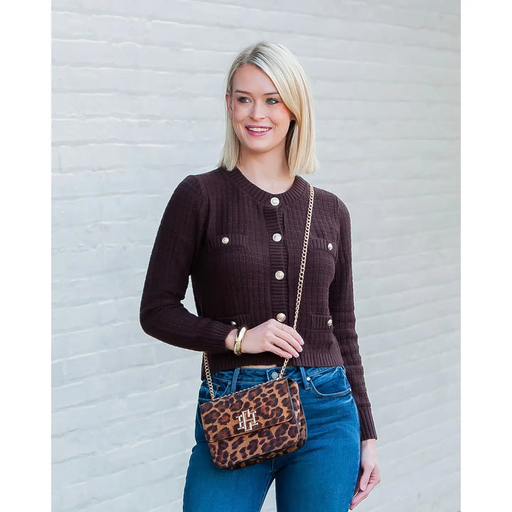 Rory Crossbody Spotted Saddle