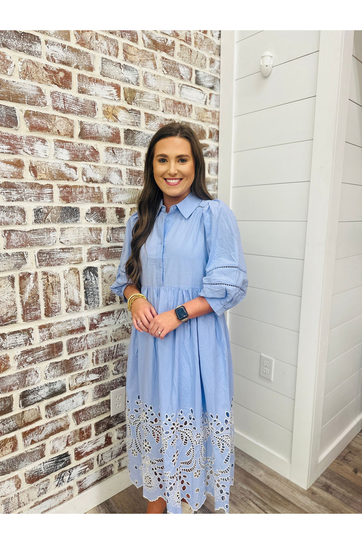 Chambray Dreams Midi Dress