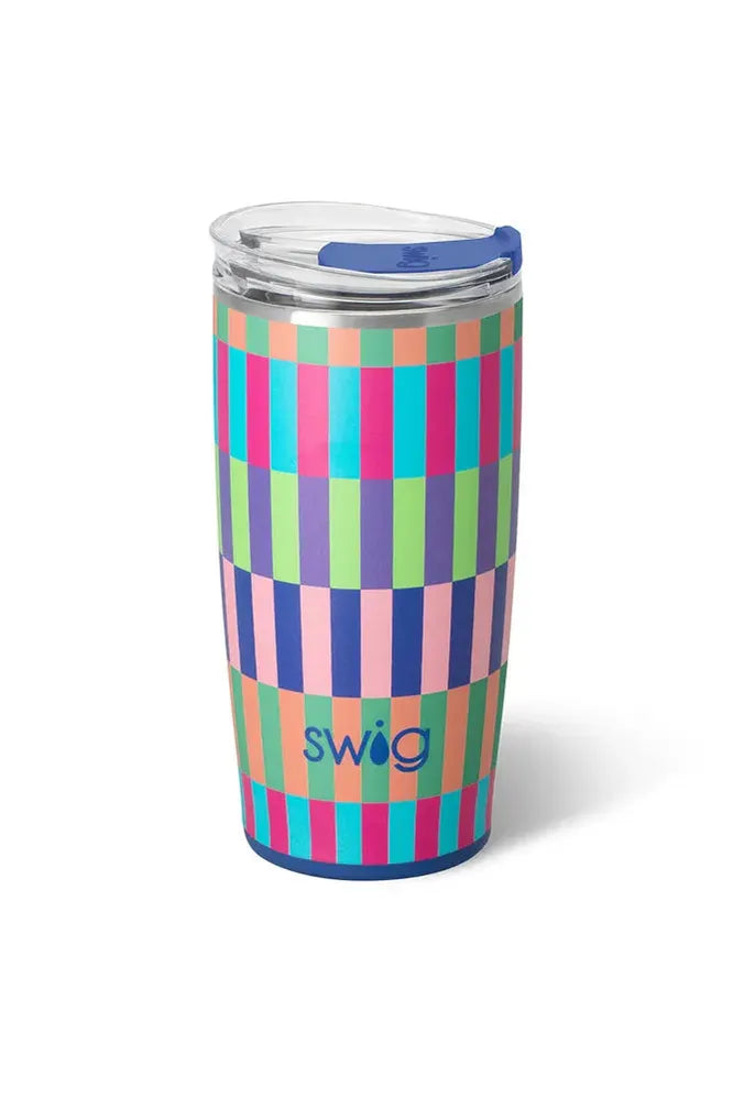 Multi colored Swig tumbler, 22 oz.
