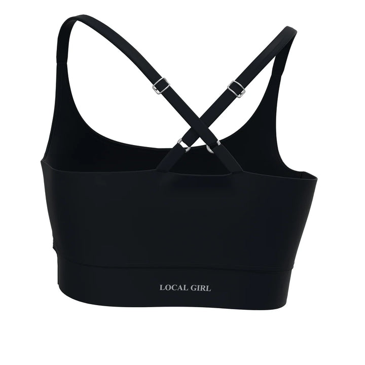 Local Girl | Sports Bra 2.0 - Black