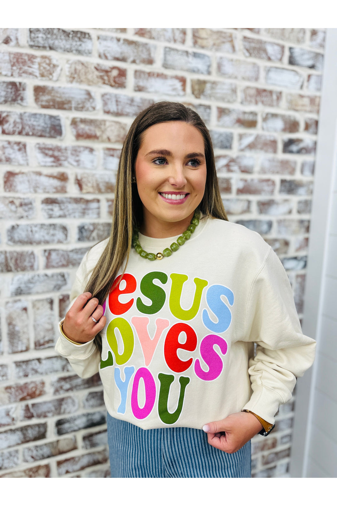 Jesus Loves You Sweatshirt
