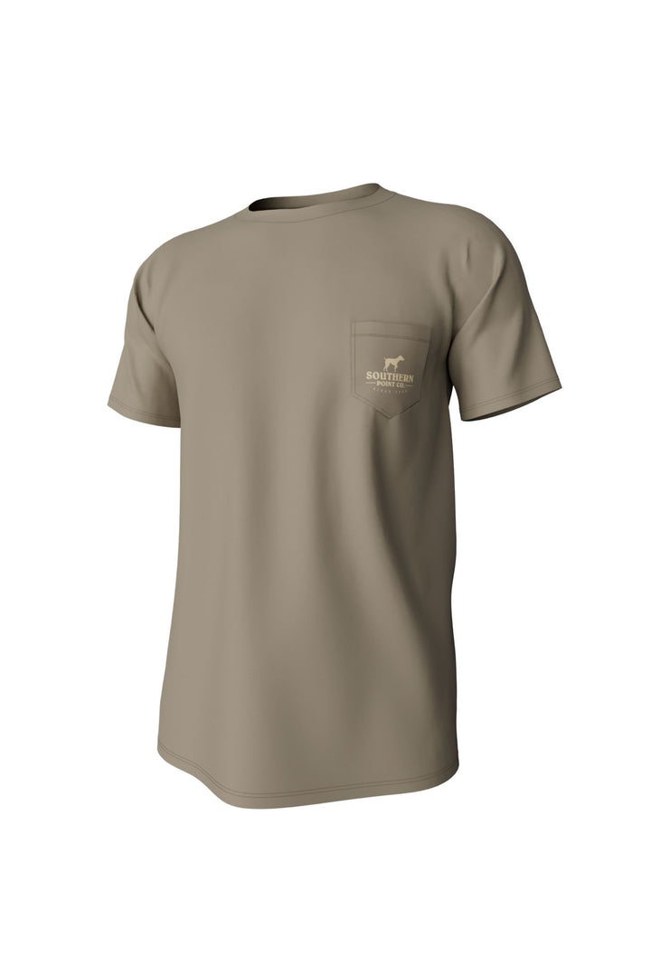 Southern Point Co. | YOUTH CAMO LOGO SHORT SLEEVE POCKET TEE