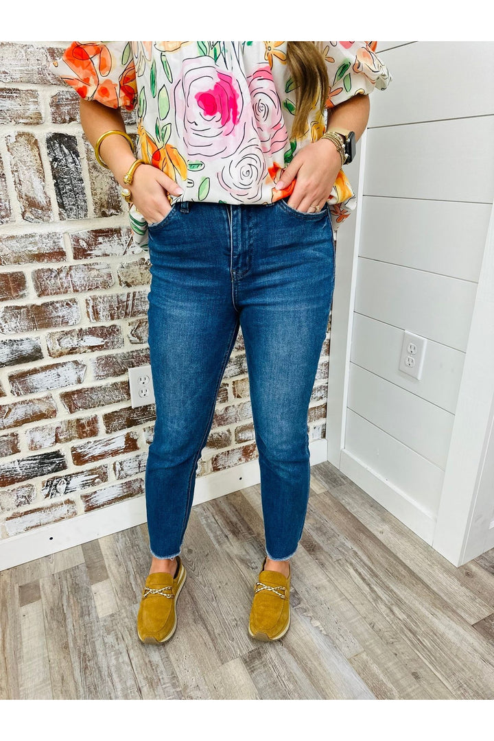 Super High Rise Slim Straight Jeans