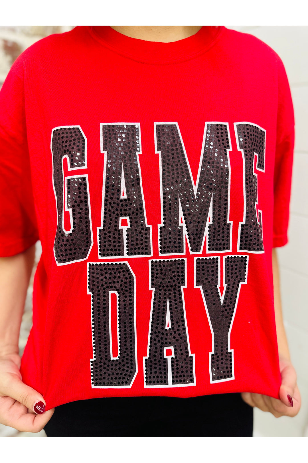 Game Day Spangle Tee