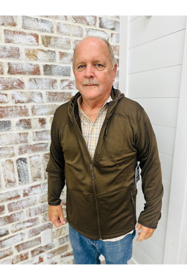 Combat Waterfowl | NODAK Hooded Jacket Waffle Fleece River Bed