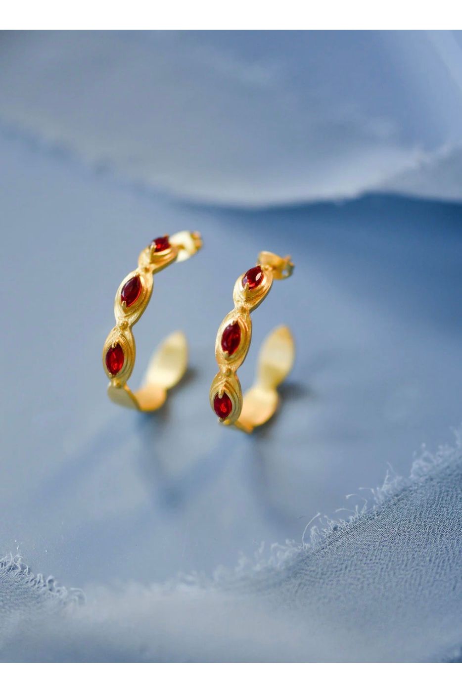 Tatum James | Sophie Hoops - Red