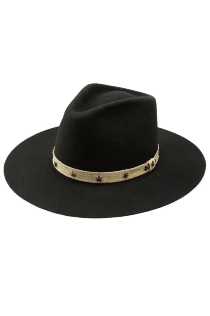 Lainey Wilson| Charlie 1 Horse Ladies Fly Me To The Stars Black Felt Hat