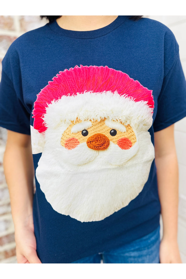 Pink Hat Santa Tee