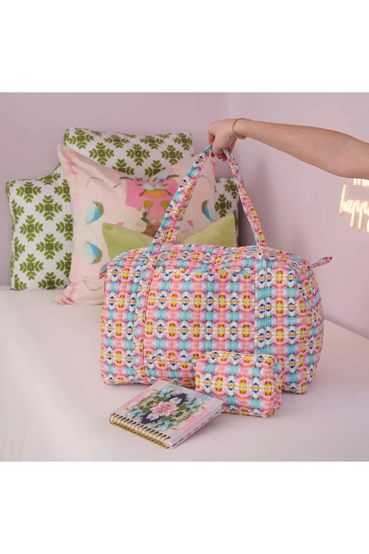 Laura Park Sumner Pink Weekender Duffle Bag