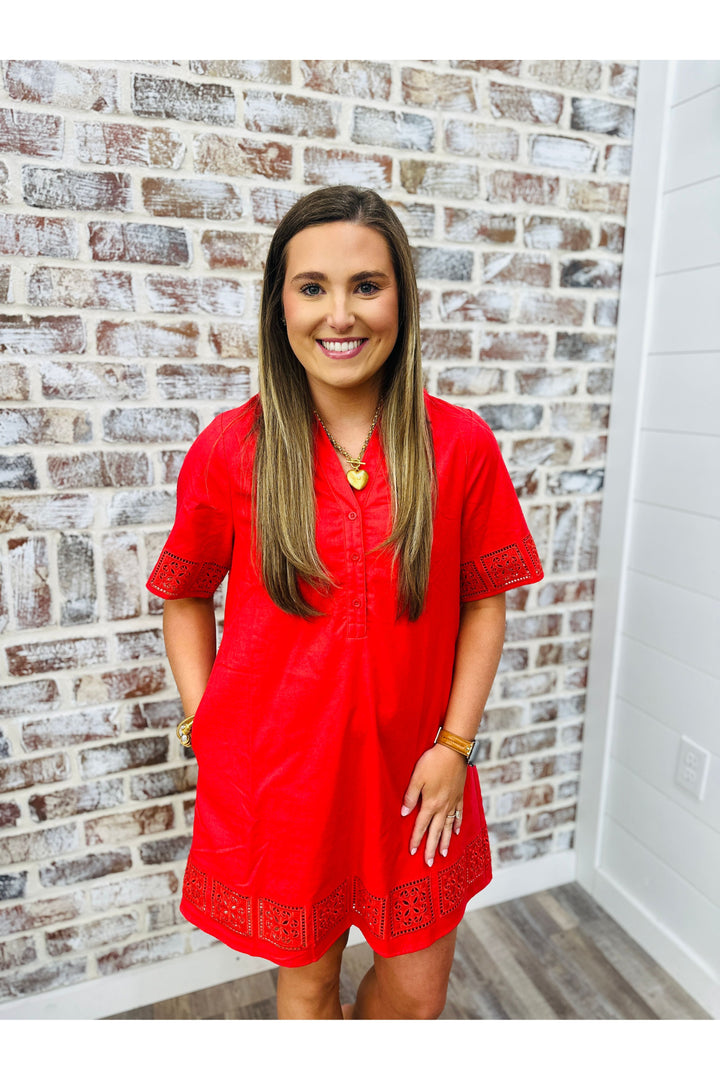 Red Designs Dress