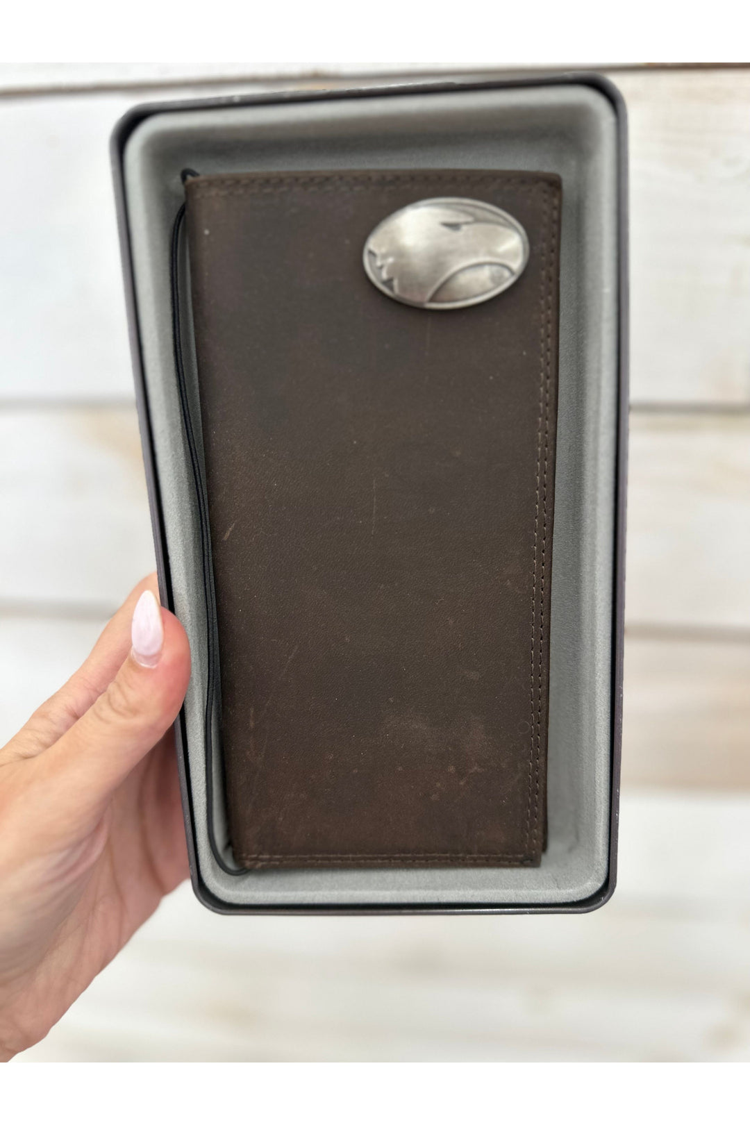 Weathered Long Wallet