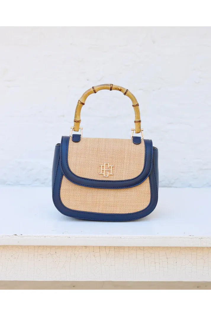 Jessica Handbag Natural Navy