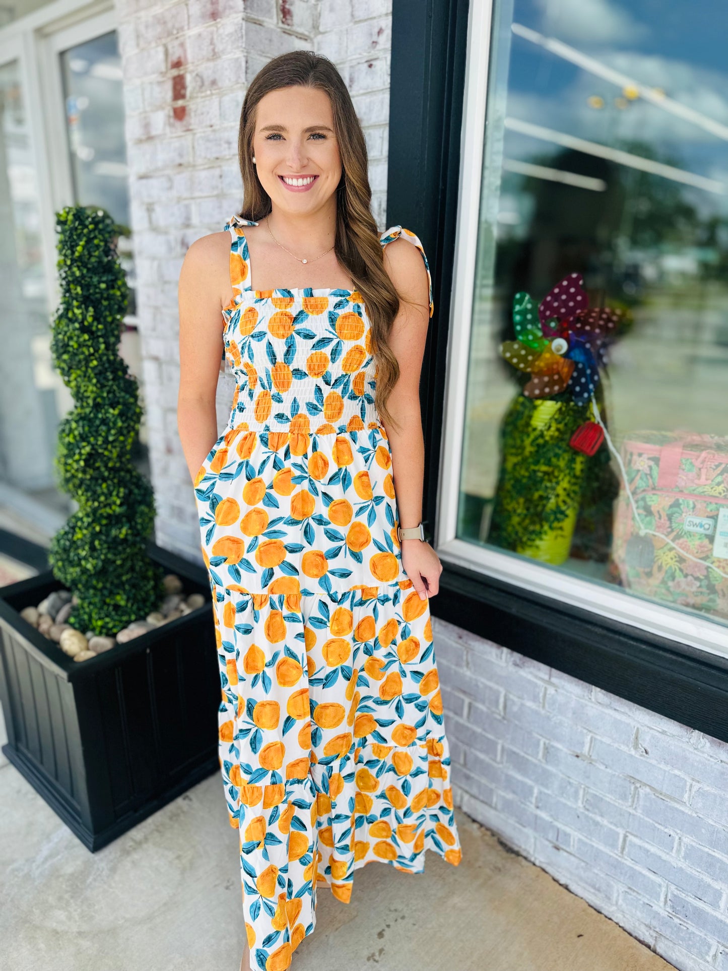 Citrus Maxi Dress