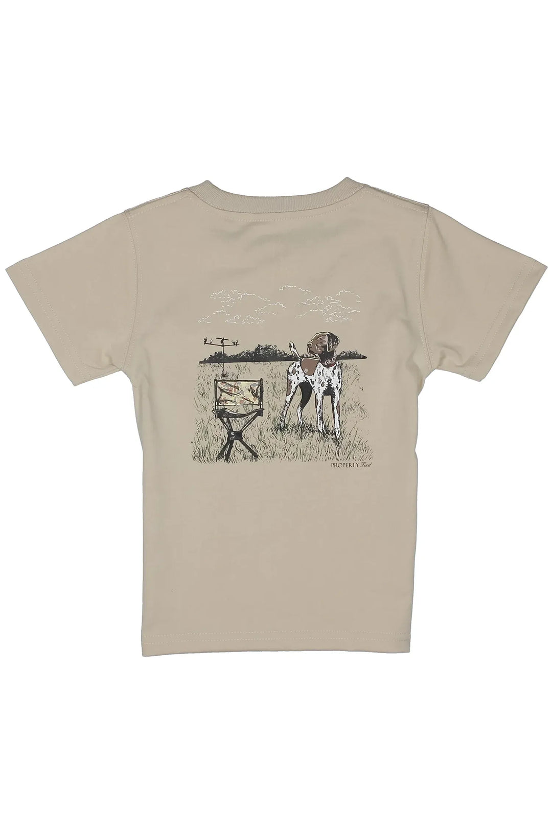 Properly Tied| Youth Boys Dove Hunt SS Linen