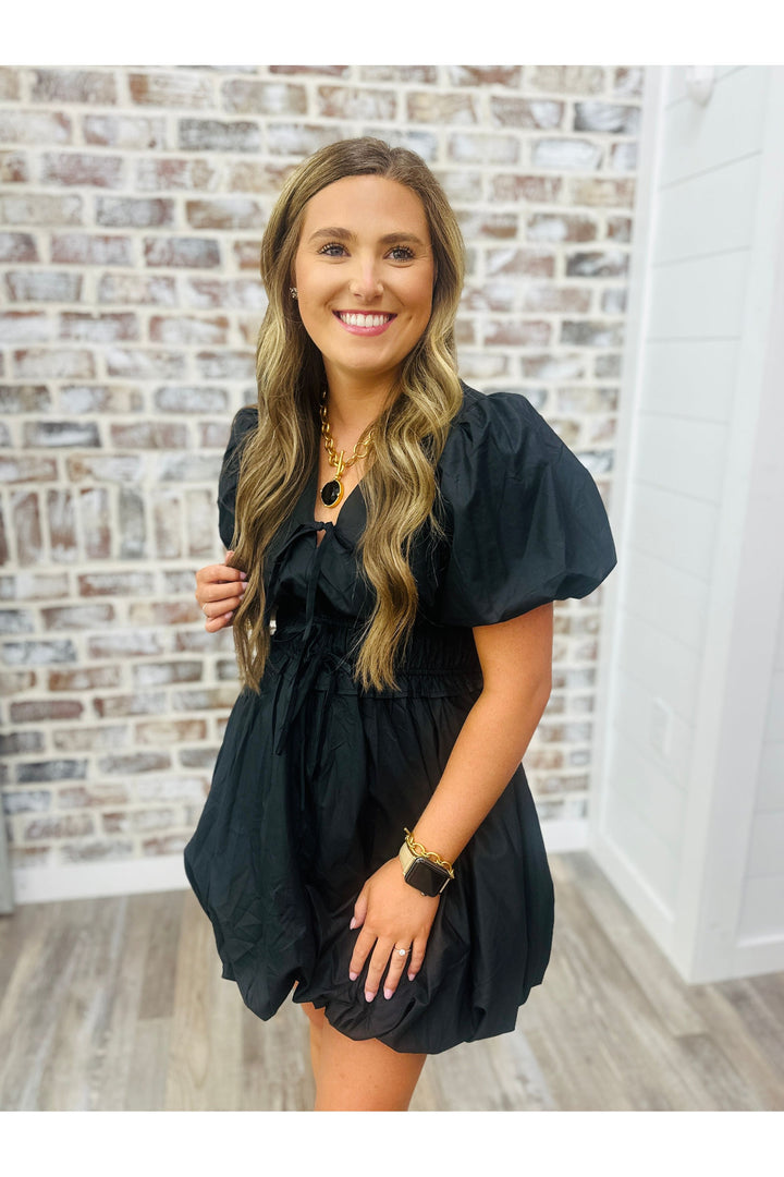 Black Tied Dress