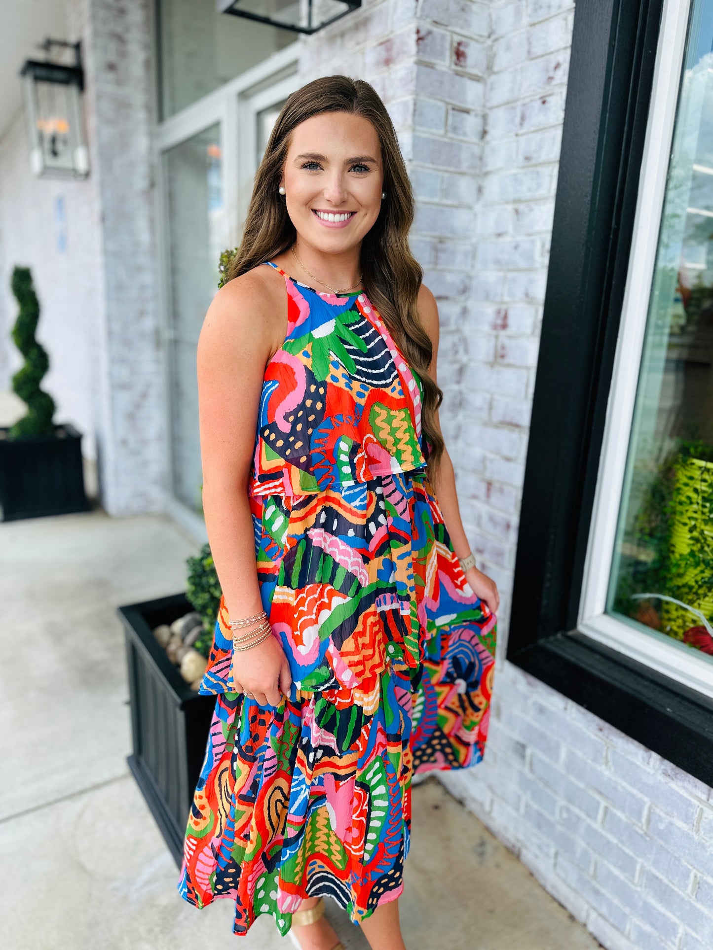 Beach Party Midi Dress