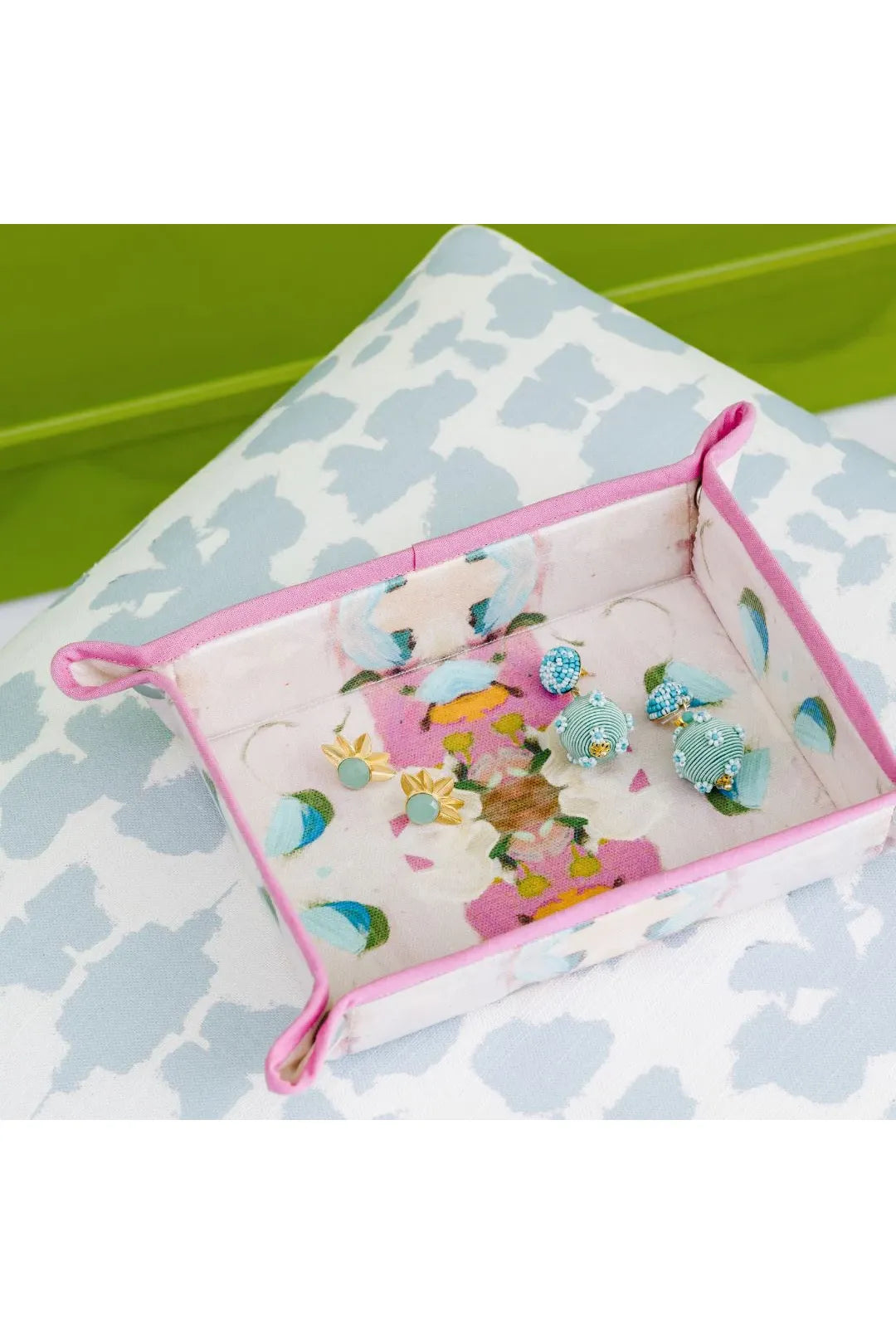 Laura Park | Monet's Garden Pink Snap Tray