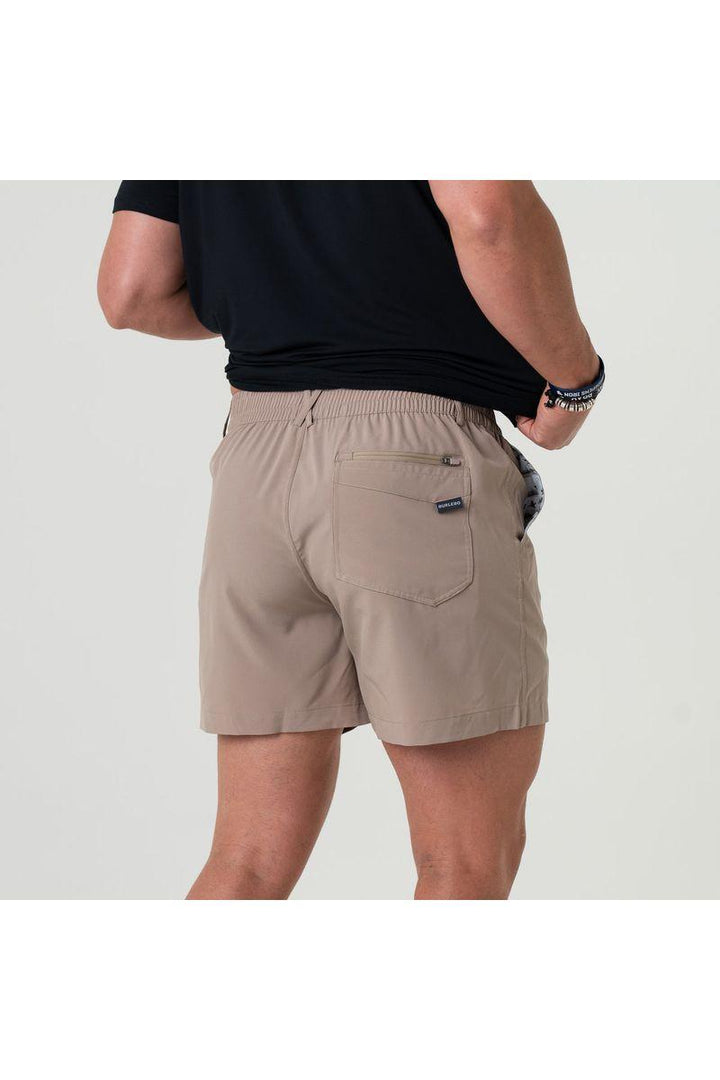 Burlebo | Everyday Short - Cobblestone Khaki Duck Hunt Pocket
