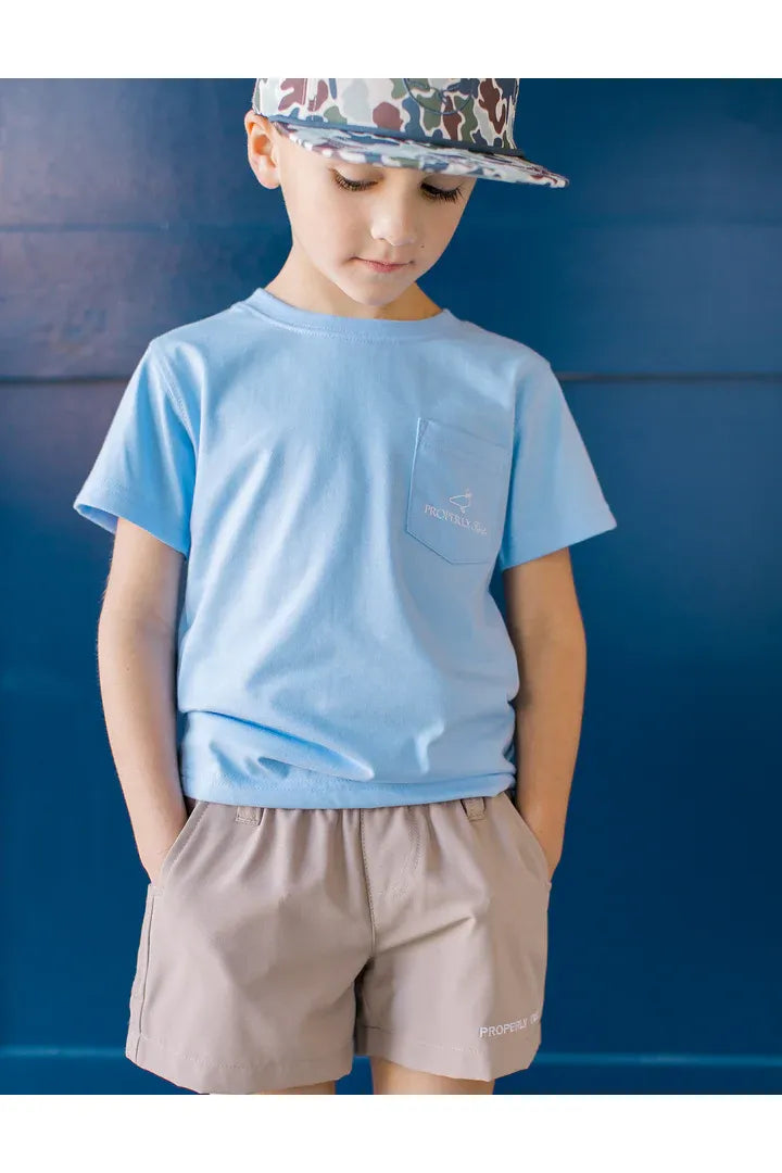 Properly Tied - Youth Boys Study Buddy-Light Blue