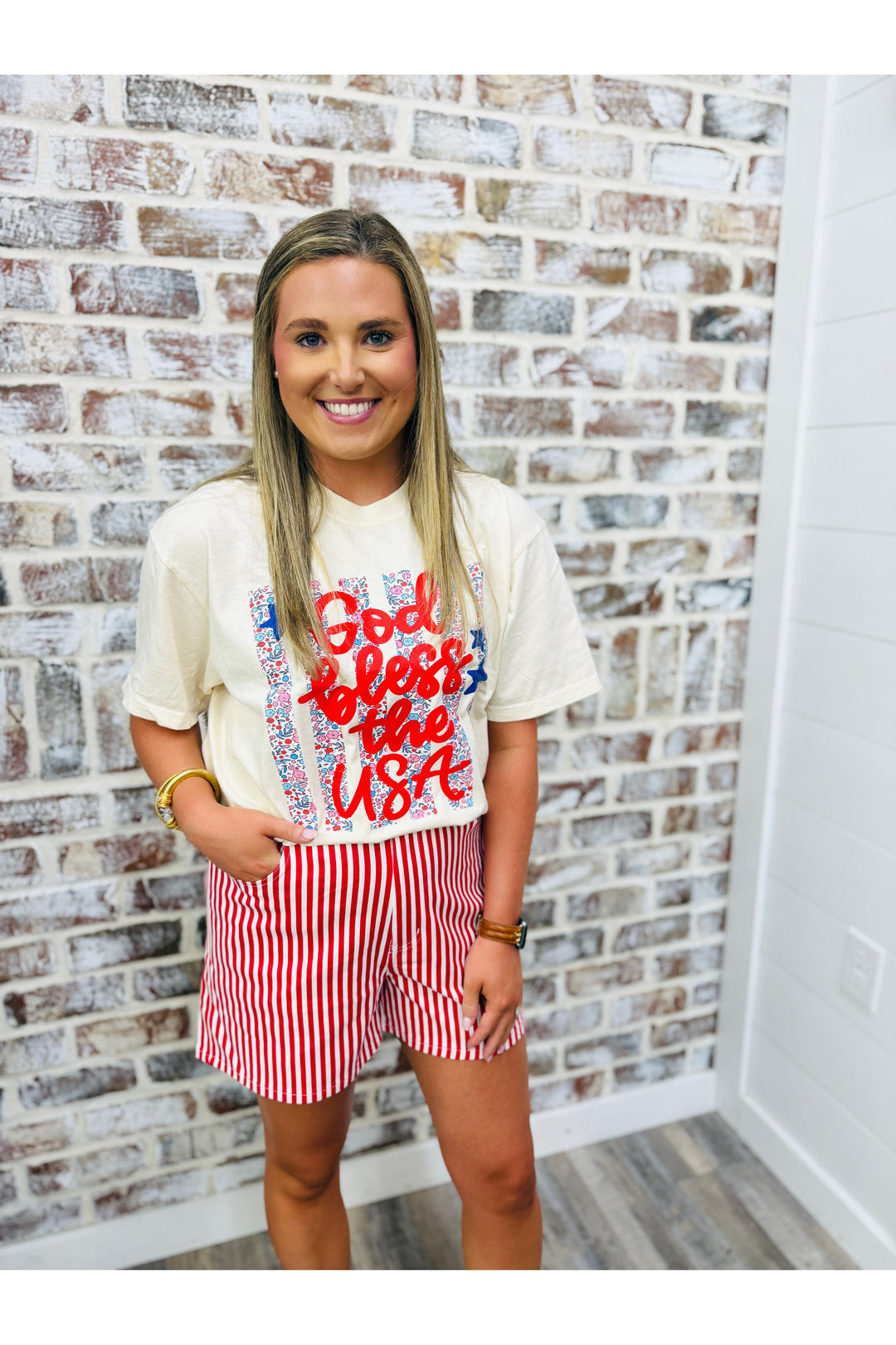 Red Lines Shorts