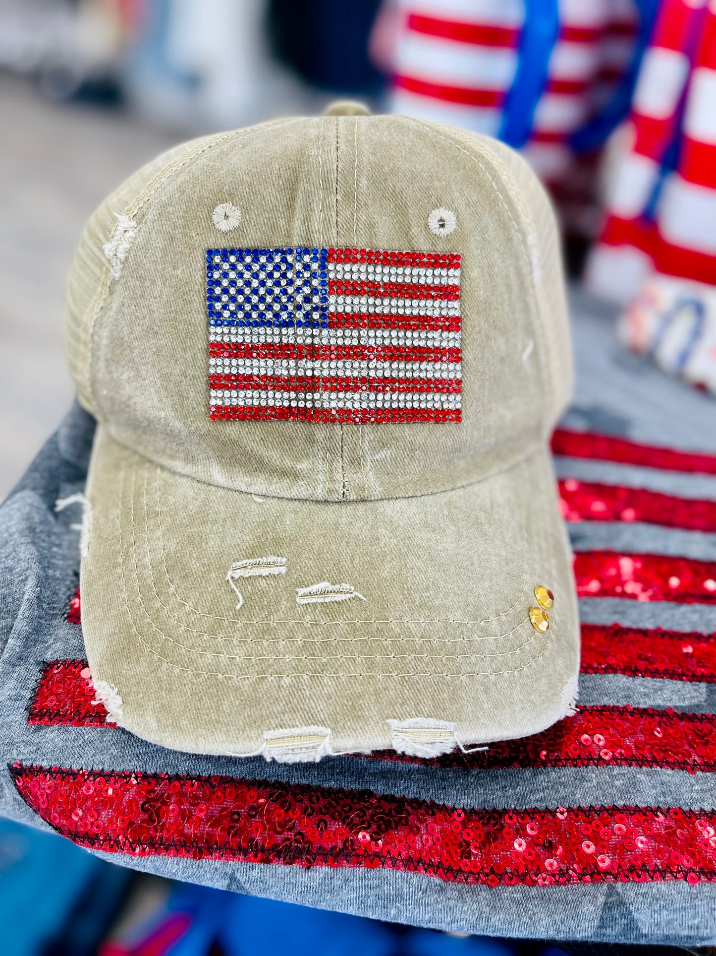 American Flag Hat