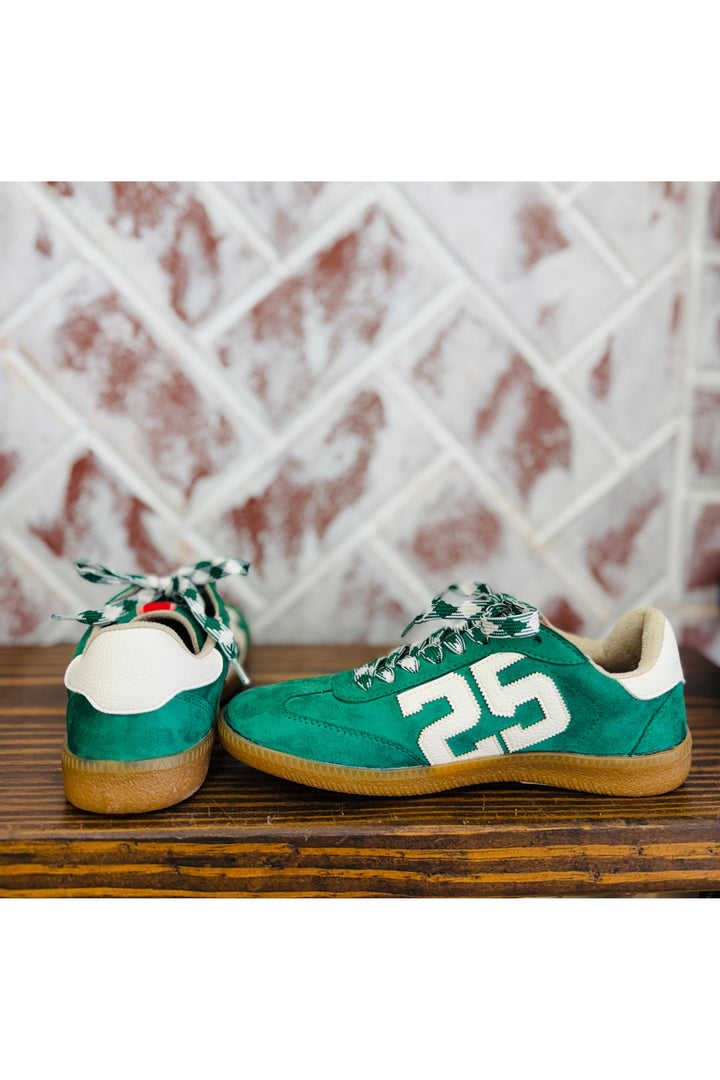 Shu Shop | Retro 25 Green Suede