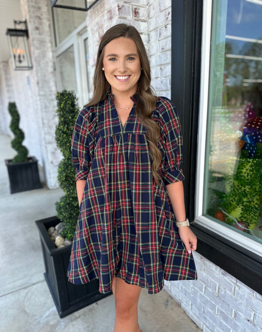 Perfect in Plaid Dress