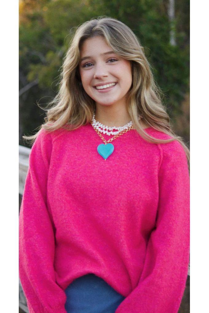 Alta Maes Bluebell Chain Necklace