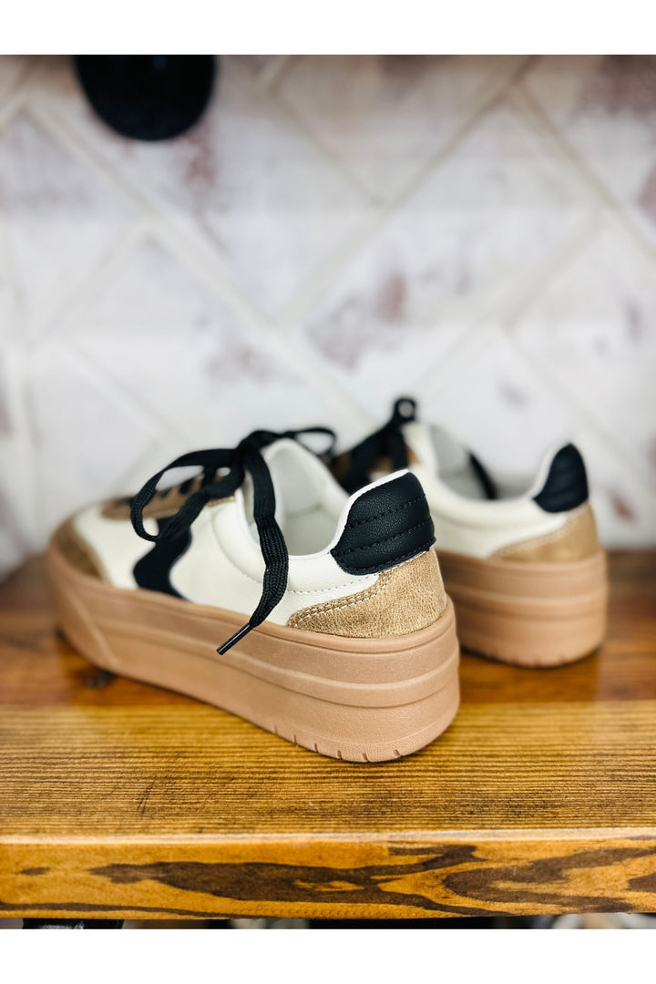 Corkys Pop Off Tan Sneaker