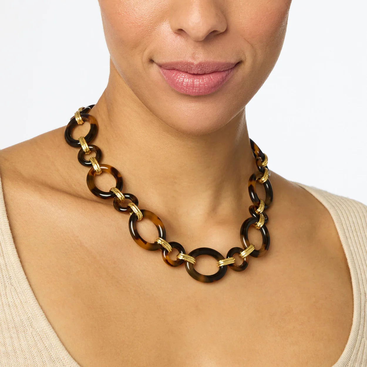 Julie Vos Madison Link Necklace