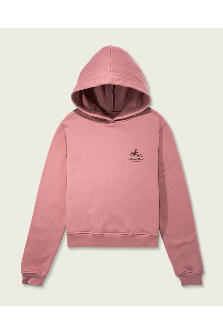 Marsh Wear | Women's Postcard Hoodie - Mauve