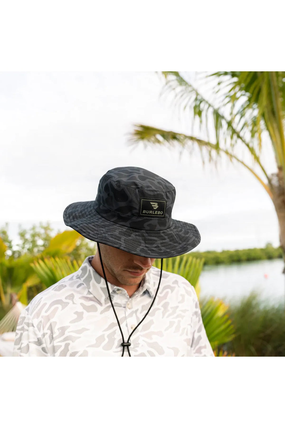 Burlebo Bucket Hat - Black Camo