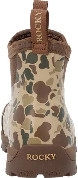 Rocky | 6” Backlands Duck Camo Waterproof Boot