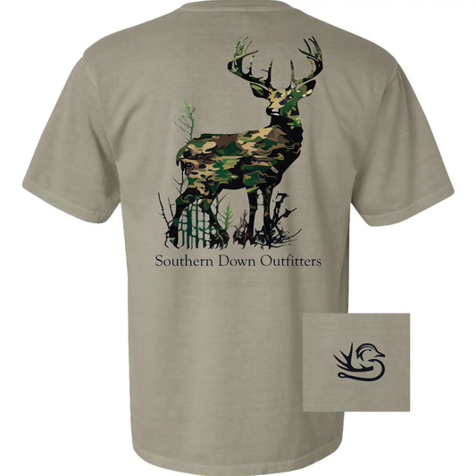 Camo Deer Tee