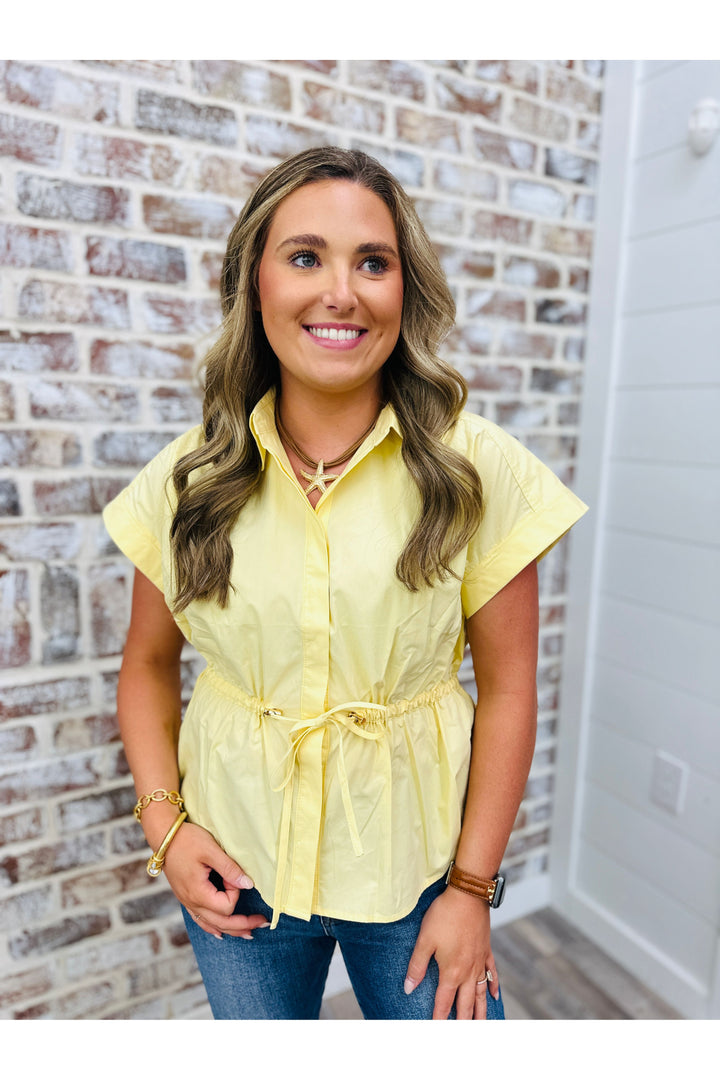 Lemon Ties Top