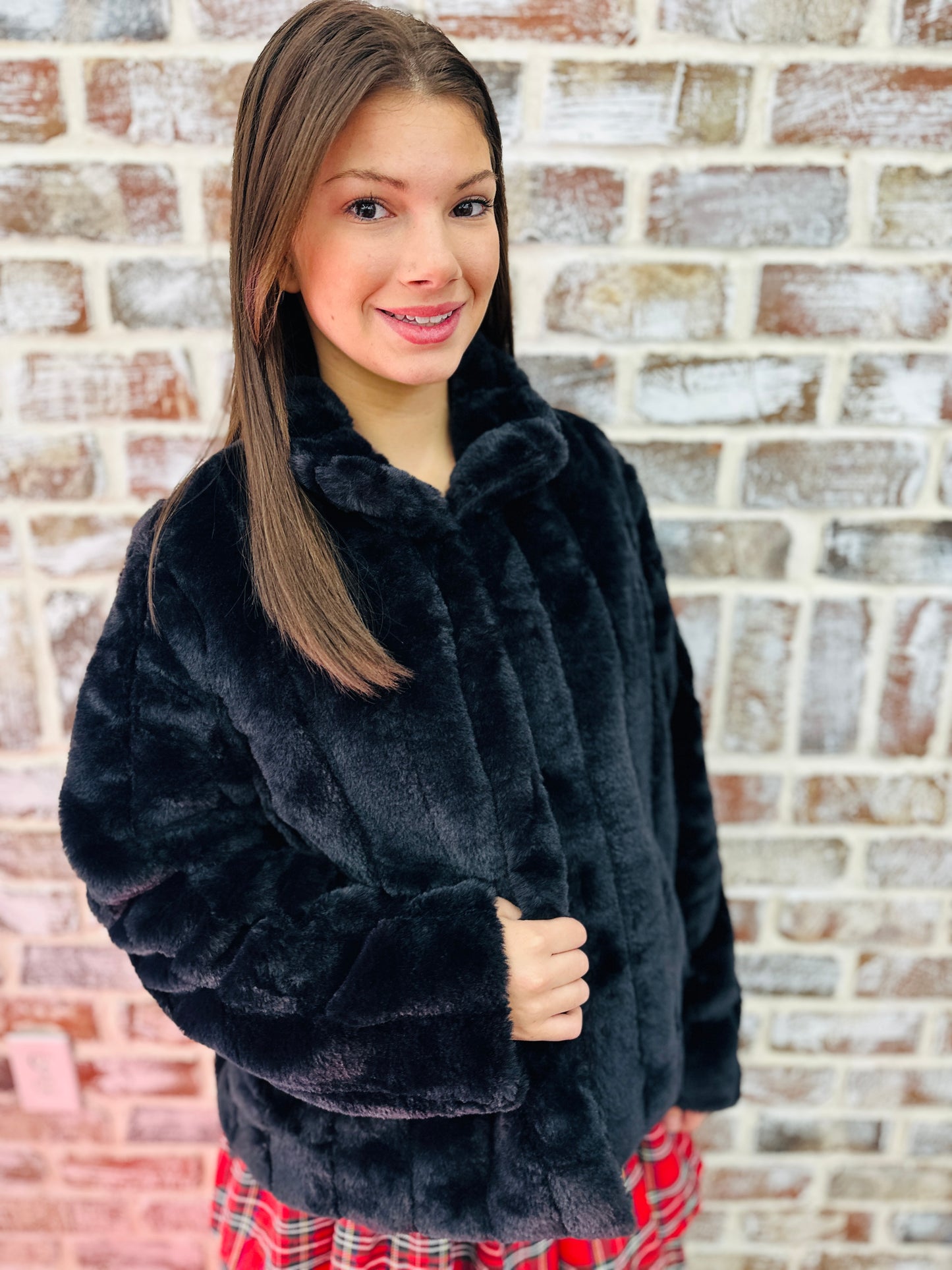 Black Fur Jacket