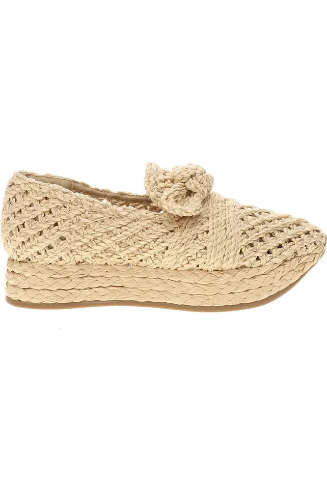 Matisse ~ Espanola Raffia Platform Loafers
