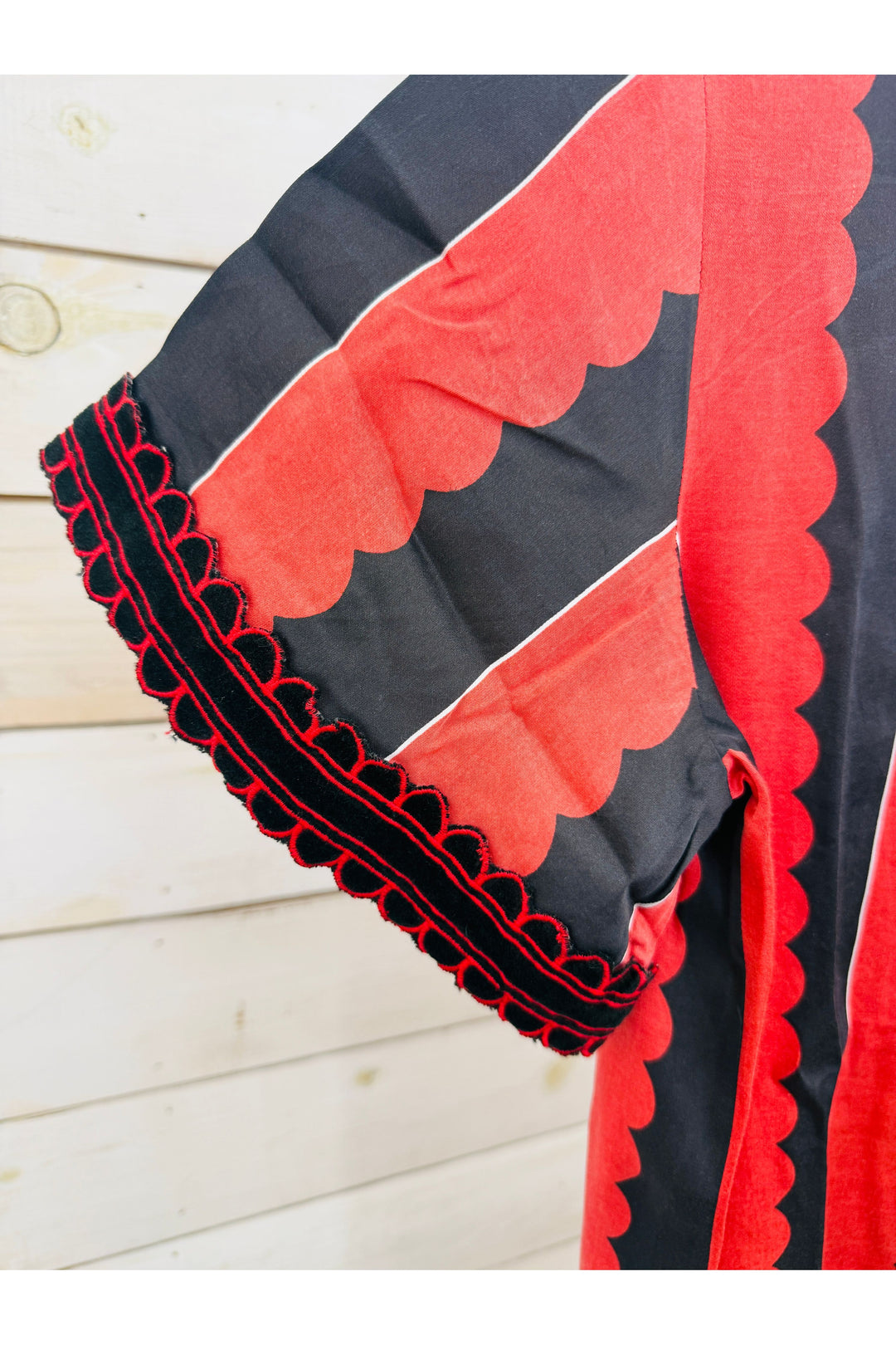 Heart Of Grace | Marisol Caftan in Georgia Stripe Maxi Dress