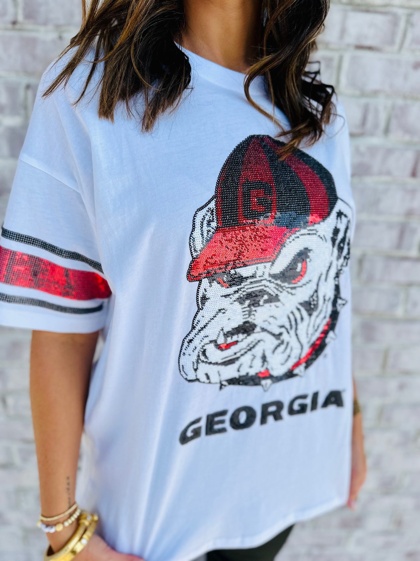 Stewart Simmons|The Georgia Sequin Grand Tee