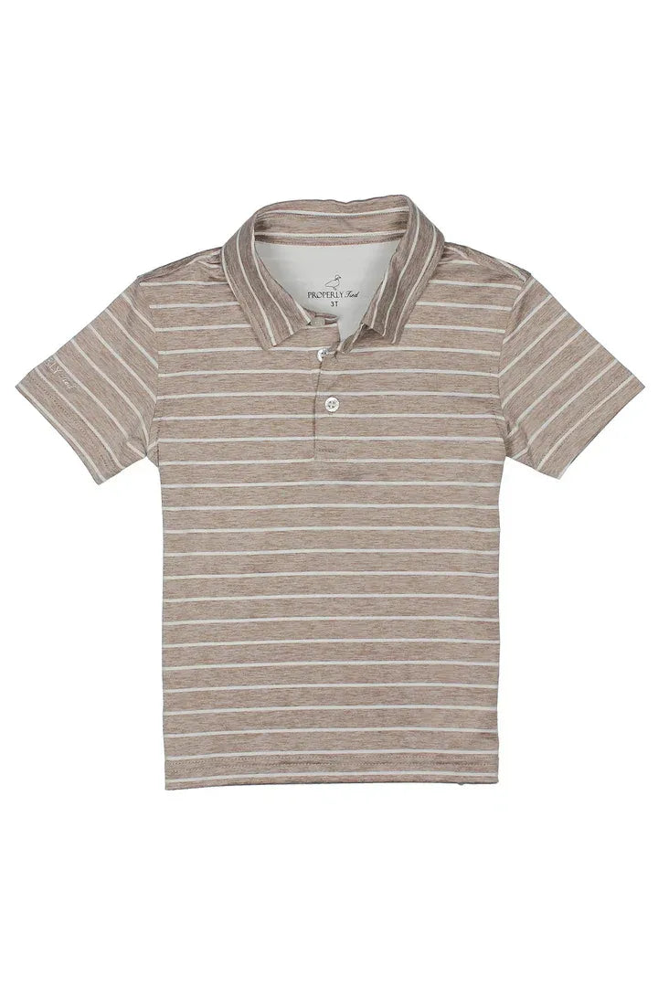 Properly Tied| Youth Boys Starboard Polo Acorn